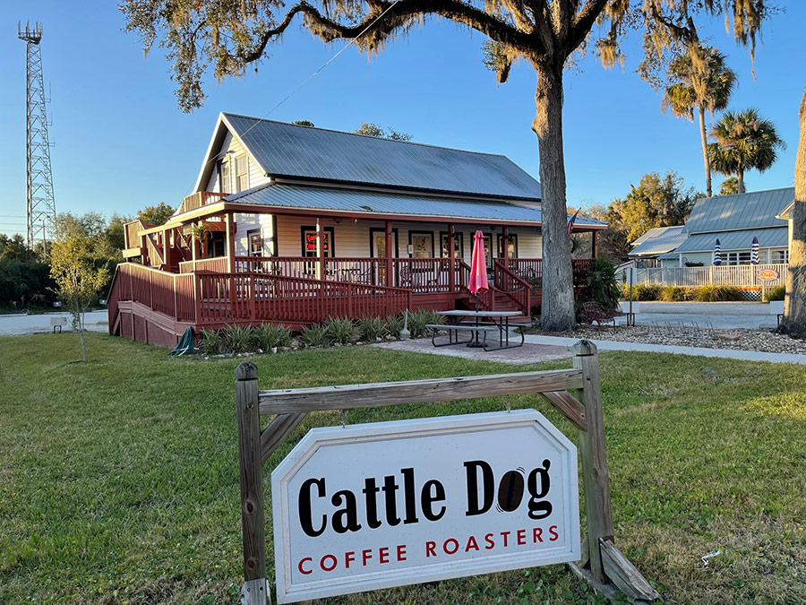 Crystal River cattle dog coffee